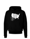 American Roots Design Dark Hoodie Sweatshirt by TooLoud-Hoodie-TooLoud-Black-Small-Davson Sales