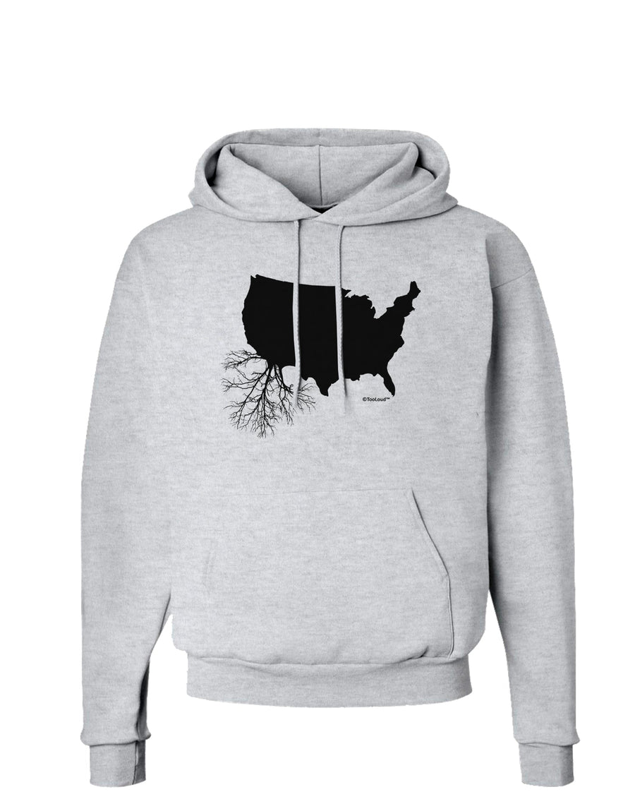 American Roots Design Hoodie Sweatshirt by TooLoud-Hoodie-TooLoud-White-Small-Davson Sales