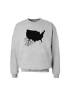 American Roots Design Sweatshirt by TooLoud-Sweatshirts-TooLoud-AshGray-Small-Davson Sales