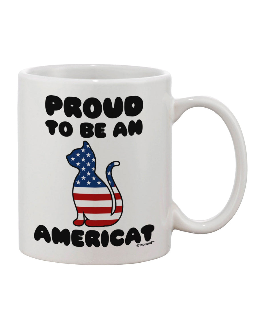 Americat Inspired 11 oz Coffee Mug - Expertly Crafted by TooLoud-11 OZ Coffee Mug-TooLoud-White-Davson Sales