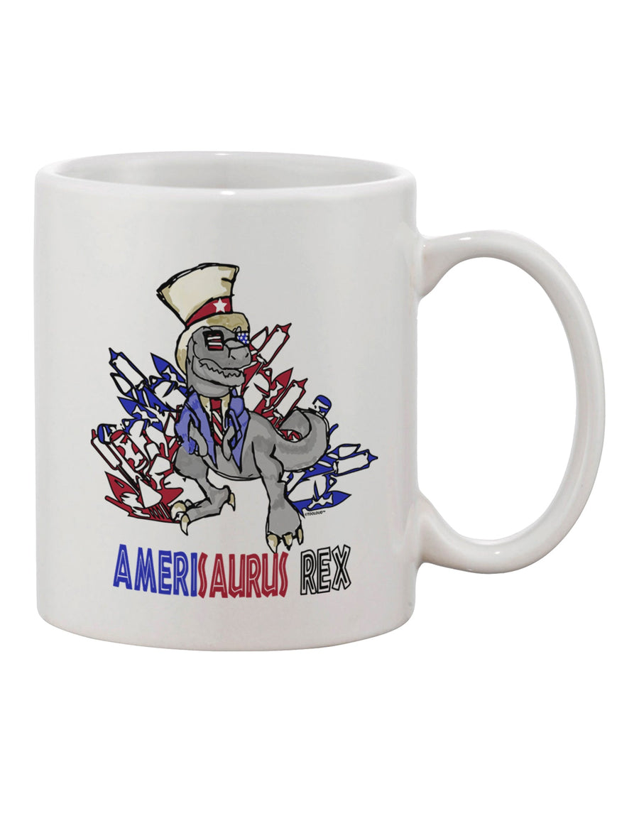 AMERISAURUS REX 11 oz Coffee Mug - Expertly Crafted Drinkware-11 OZ Coffee Mug-TooLoud-Davson Sales