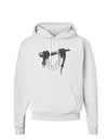 Anaconda Design Grayscale Hoodie Sweatshirt-Hoodie-TooLoud-White-XXX-Large-Davson Sales