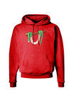 Anaconda Design Green Dark Hoodie Sweatshirt-Hoodie-TooLoud-Red-Small-Davson Sales