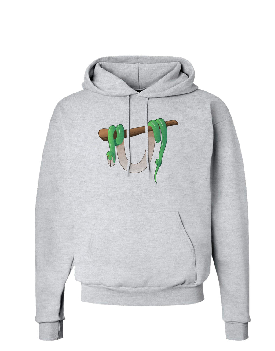 Anaconda Design Green Hoodie Sweatshirt-Hoodie-TooLoud-White-Small-Davson Sales