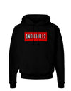 And Chill Dark Hoodie Sweatshirt-Hoodie-TooLoud-Black-Small-Davson Sales