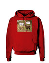 Angry Standing Llamas Dark Hoodie Sweatshirt by TooLoud-Hoodie-TooLoud-Red-Small-Davson Sales