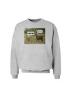 Angry Standing Llamas Sweatshirt by TooLoud-Sweatshirts-TooLoud-AshGray-Small-Davson Sales