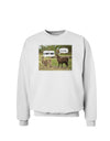 Angry Standing Llamas Sweatshirt by TooLoud-Sweatshirts-TooLoud-White-Small-Davson Sales