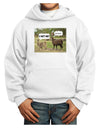 Angry Standing Llamas Youth Hoodie Pullover Sweatshirt by TooLoud-Youth Hoodie-TooLoud-White-XS-Davson Sales