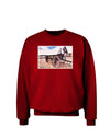 Antique Vehicle Adult Dark Sweatshirt-Sweatshirts-TooLoud-Deep-Red-Small-Davson Sales