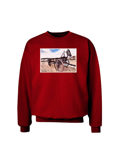 Antique Vehicle Adult Dark Sweatshirt-Sweatshirts-TooLoud-Deep-Red-Small-Davson Sales