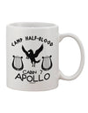 Apollo Camp Half Blood 11 oz Coffee Mug - Perfect for Cabin 7 Enthusiasts TooLoud-11 OZ Coffee Mug-TooLoud-White-Davson Sales