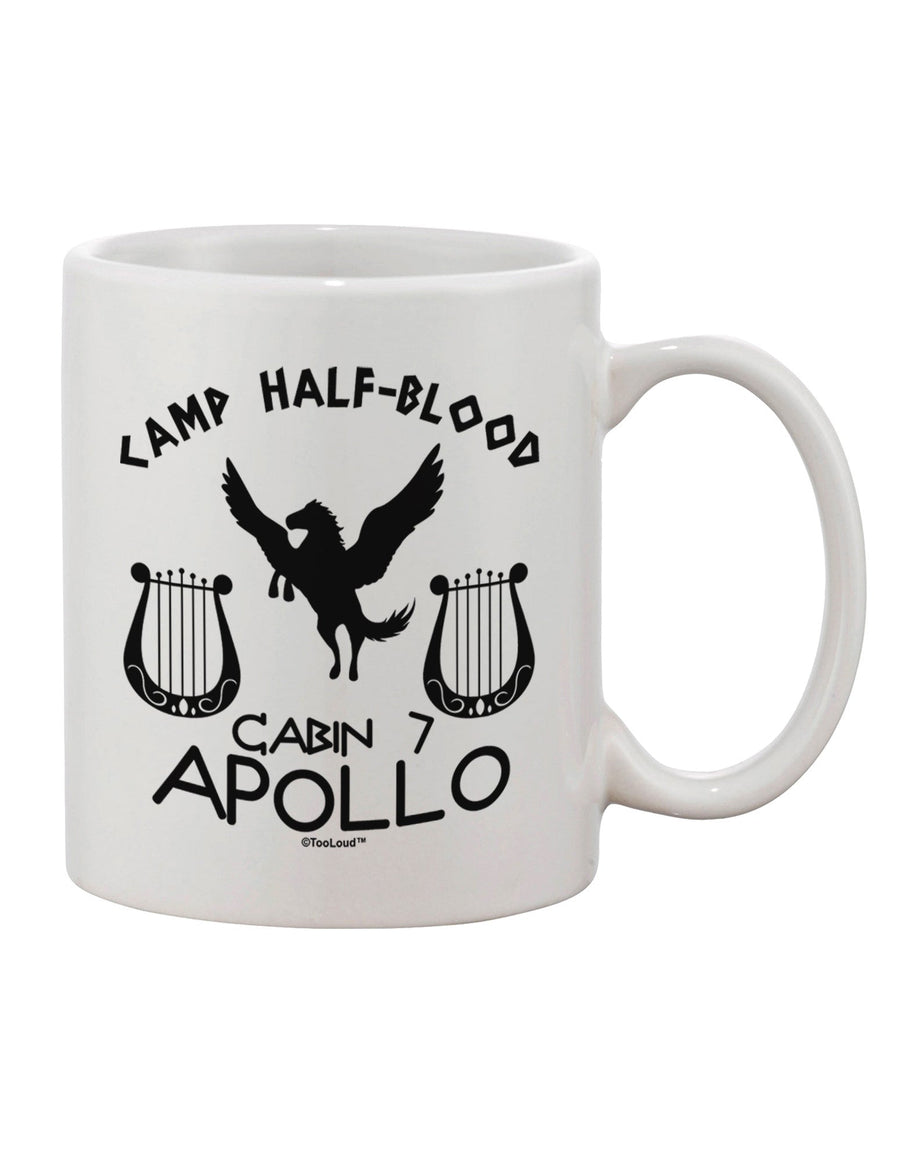 Apollo Camp Half Blood 11 oz Coffee Mug - Perfect for Cabin 7 Enthusiasts TooLoud-11 OZ Coffee Mug-TooLoud-White-Davson Sales