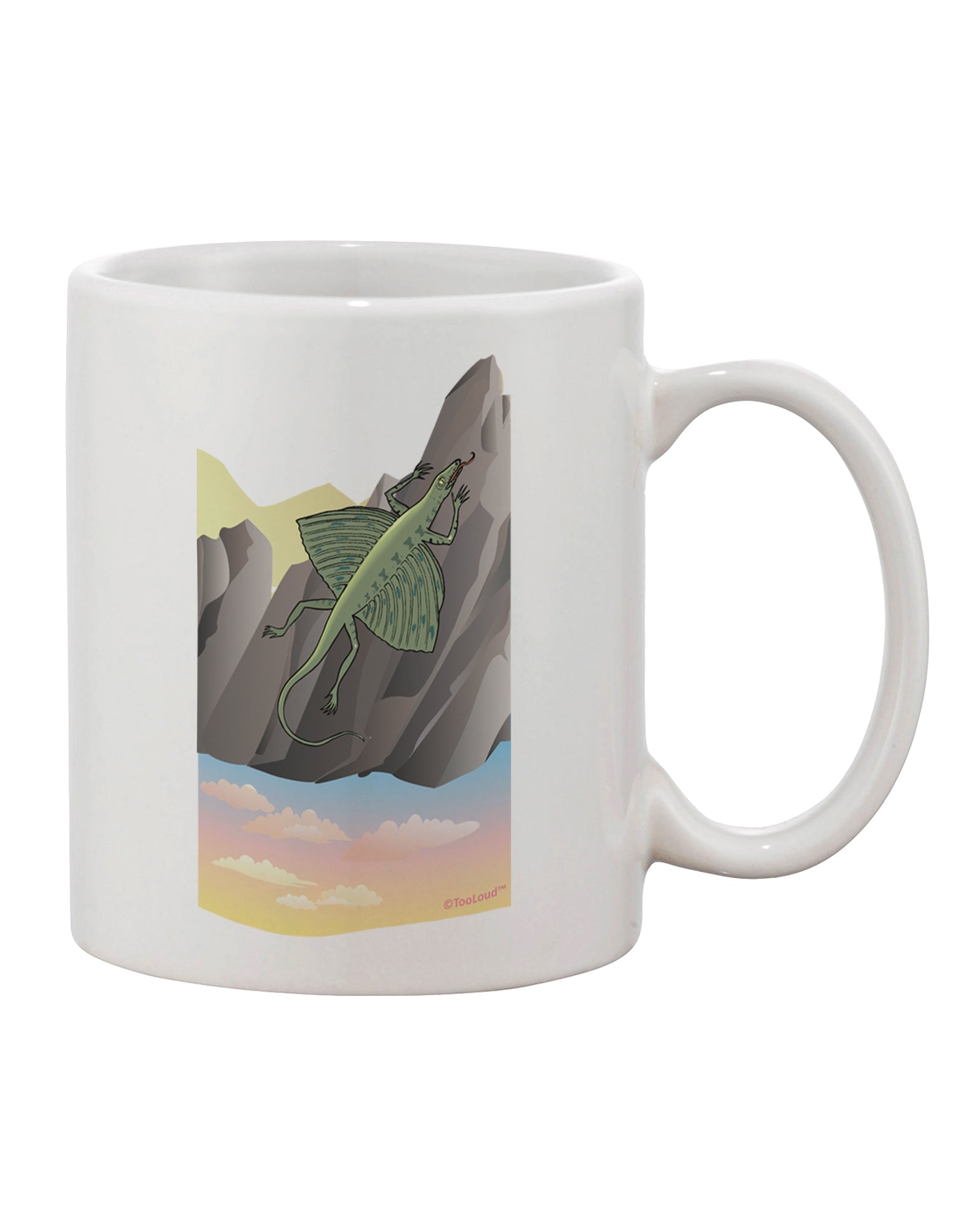 Archaopteryx - Exquisite 11 oz Coffee Mug with No Name Imprint by TooLoud-11 OZ Coffee Mug-TooLoud-White-Davson Sales