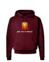 Are You A Virgin - Black Flame Candle Dark Hoodie Sweatshirt by TooLoud-Hoodie-TooLoud-Maroon-Small-Davson Sales