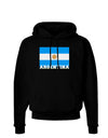 Argentina Flag Dark Hoodie Sweatshirt-Hoodie-TooLoud-Black-Small-Davson Sales