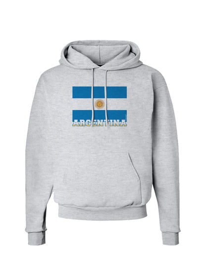 Argentina Flag Hoodie Sweatshirt-Hoodie-TooLoud-AshGray-Small-Davson Sales