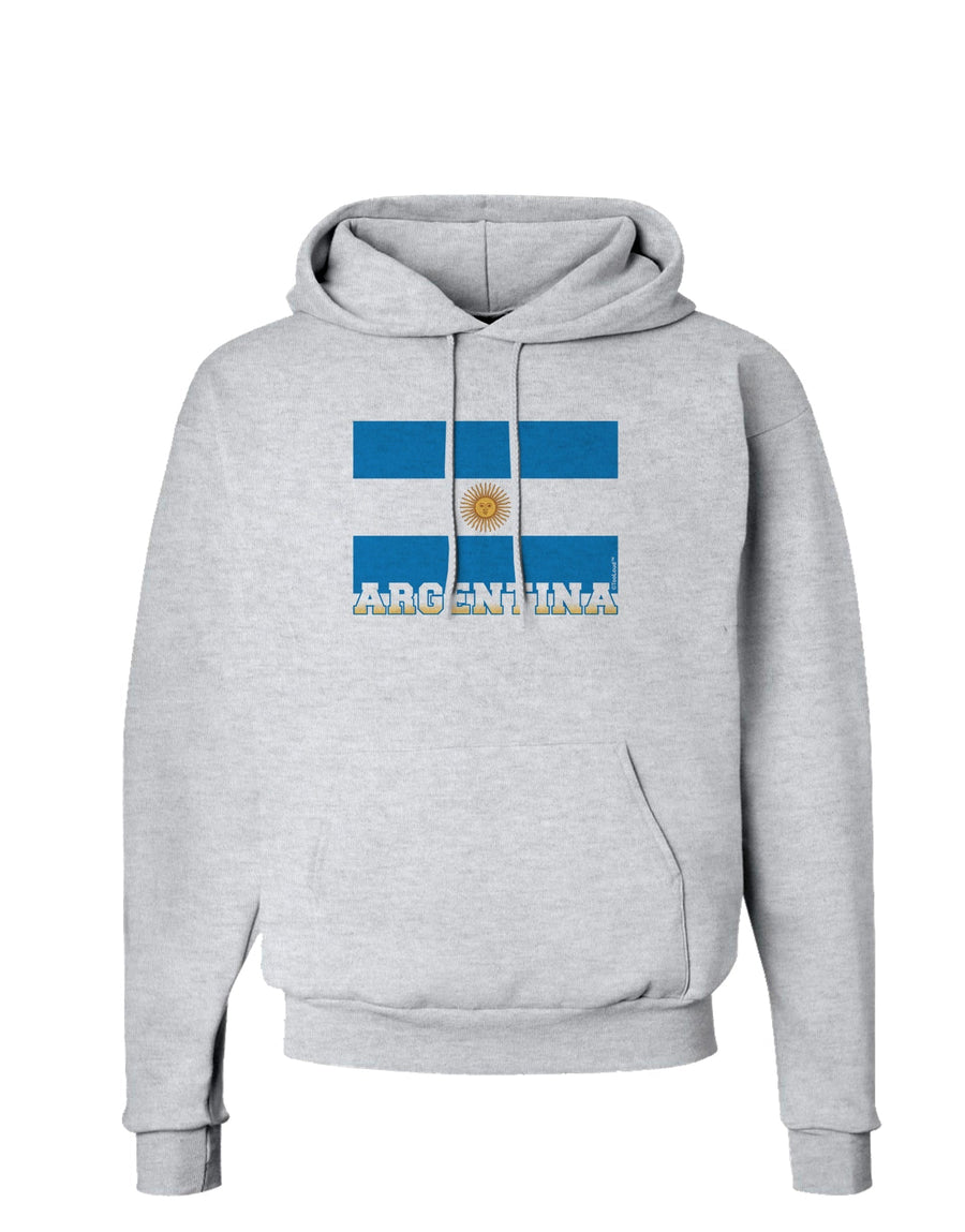 Argentina Flag Hoodie Sweatshirt-Hoodie-TooLoud-White-Small-Davson Sales