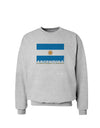 Argentina Flag Sweatshirt-Sweatshirts-TooLoud-AshGray-Small-Davson Sales