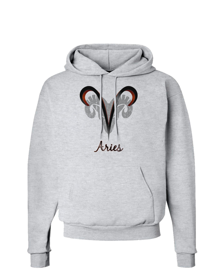 Aries Symbol Hoodie Sweatshirt-Hoodie-TooLoud-White-Small-Davson Sales