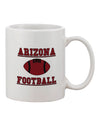 Arizona Football 11 oz Coffee Mug - Crafted for True Drinkware Enthusiasts-11 OZ Coffee Mug-TooLoud-White-Davson Sales