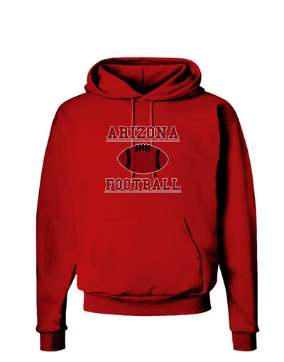 Arizona Football Dark Hoodie Sweatshirt by TooLoud
