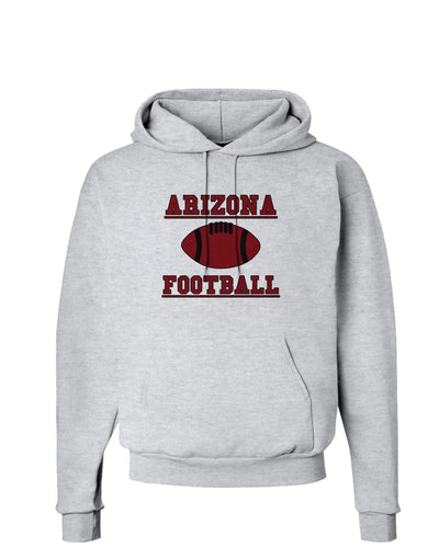 Arizona Football Hoodie Sweatshirt by TooLoud-Hoodie-TooLoud-AshGray-Small-Davson Sales