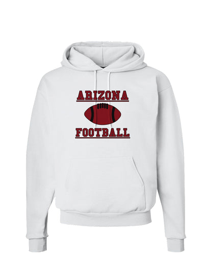 Arizona Football Hoodie Sweatshirt by TooLoud-Hoodie-TooLoud-White-Small-Davson Sales