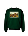 Arizona Mountains Watercolor Adult Dark Sweatshirt-Sweatshirts-TooLoud-Deep-Forest-Green-Small-Davson Sales