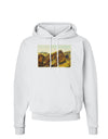 Arizona Mountains Watercolor Hoodie Sweatshirt-Hoodie-TooLoud-White-Small-Davson Sales