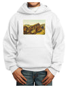 Arizona Mountains Watercolor Youth Hoodie Pullover Sweatshirt-Youth Hoodie-TooLoud-White-XS-Davson Sales