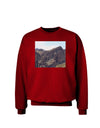 Arizona Saguaro Lake Mountains Adult Dark Sweatshirt-Sweatshirts-TooLoud-Deep-Red-Small-Davson Sales