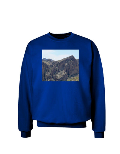 Arizona Saguaro Lake Mountains Adult Dark Sweatshirt-Sweatshirts-TooLoud-Deep-Royal-Blue-Small-Davson Sales