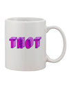 Artistically Designed 11 oz Coffee Mug - Expertly Crafted Drinkware TooLoud-11 OZ Coffee Mug-TooLoud-White-Davson Sales