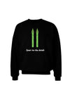 Asparagus - Spear Me the Details Adult Dark Sweatshirt-Sweatshirts-TooLoud-Black-Small-Davson Sales