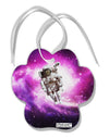 Astronaut Cat AOP Paw Print Shaped Ornament All Over Print-Ornament-TooLoud-White-Davson Sales