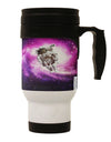 Astronaut Cat AOP Stainless Steel 14oz Travel Mug All Over Print-Travel Mugs-TooLoud-White-Davson Sales