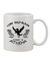 Athena-inspired 11 oz Coffee Mug for Camp Half Blood Cabin 6 - Crafted by a Drinkware Expert-11 OZ Coffee Mug-TooLoud-White-Davson Sales