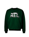 ATL Atlanta Text Adult Dark Sweatshirt by TooLoud-Sweatshirts-TooLoud-Deep-Forest-Green-Small-Davson Sales