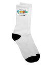 Aunt Adult Crew Socks - A Unique Addition to Your Ecommerce Collection - TooLoud-Socks-TooLoud-White-Ladies-4-6-Davson Sales