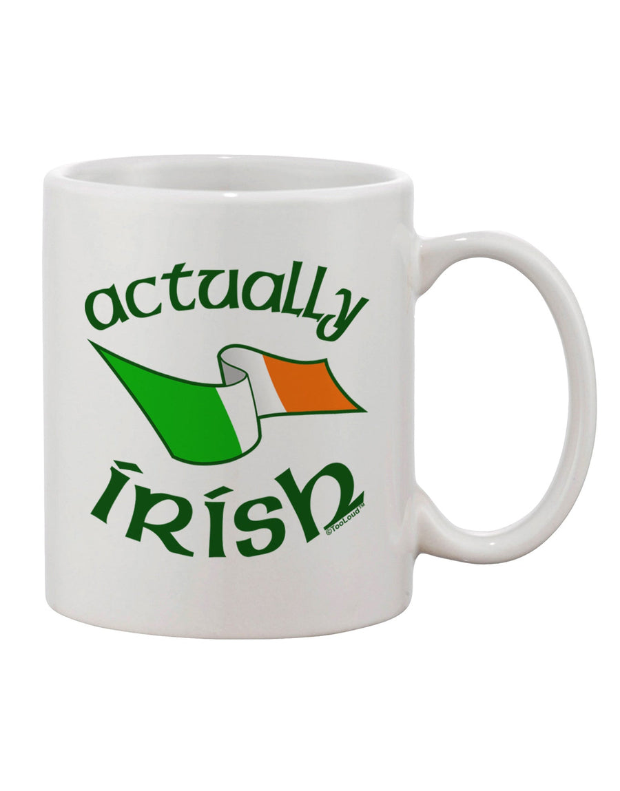 Authentic Irish Printed 11 oz Coffee Mug - TooLoud-11 OZ Coffee Mug-TooLoud-White-Davson Sales