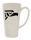 Authentic Mexican Eagle Symbol 16 Ounce Conical Latte Coffee Mug - Expertly Crafted by TooLoud-Conical Latte Mug-TooLoud-White-Davson Sales