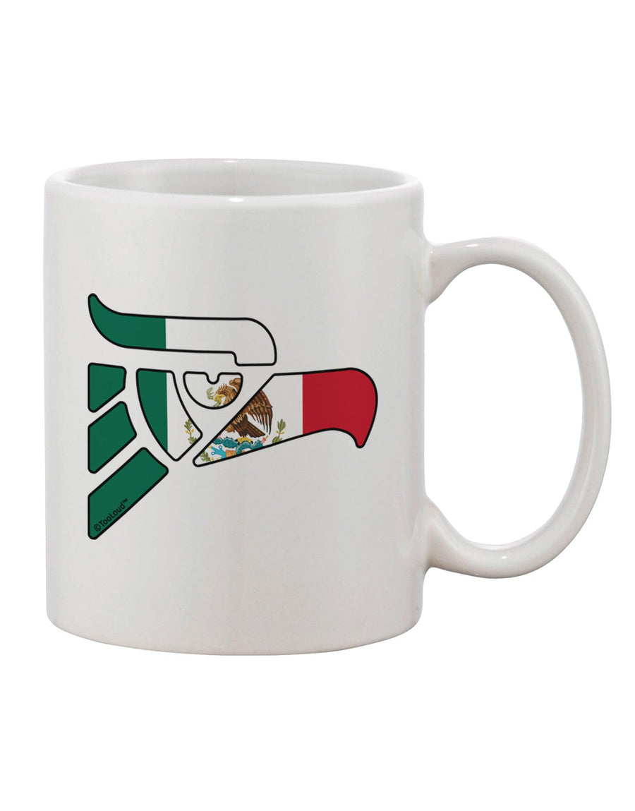 Authentic Mexican Eagle Symbol - Mexican Flag Printed 11 oz Coffee Mug by TooLoud-11 OZ Coffee Mug-TooLoud-White-Davson Sales