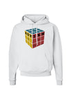 Autism Awareness - Cube Color Hoodie Sweatshirt-Hoodie-TooLoud-White-Small-Davson Sales