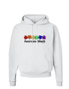 Autism Awareness Month - Colorful Puzzle Pieces Hoodie Sweatshirt by TooLoud-Hoodie-TooLoud-White-Small-Davson Sales