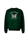 Autism Awareness - Puzzle Piece Butterfly 2 Adult Dark Sweatshirt-Sweatshirts-TooLoud-Deep-Forest-Green-Small-Davson Sales