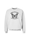 Autism Awareness - Puzzle Piece Butterfly 2 Sweatshirt-Sweatshirts-TooLoud-White-Small-Davson Sales