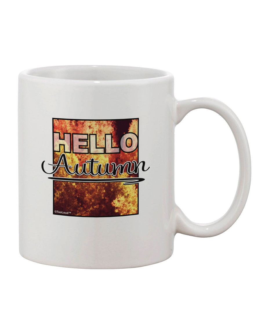 Autumn-inspired 11 oz Coffee Mug - A Refined Drinkware Choice-11 OZ Coffee Mug-TooLoud-White-Davson Sales