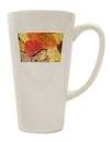 Autumn-inspired 16 Ounce Conical Latte Coffee Mug - Perfect for Colorado Coffee Lovers - TooLoud-Conical Latte Mug-TooLoud-White-Davson Sales