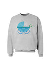 Baby Boy Carriage Sweatshirt-Sweatshirts-TooLoud-AshGray-Small-Davson Sales